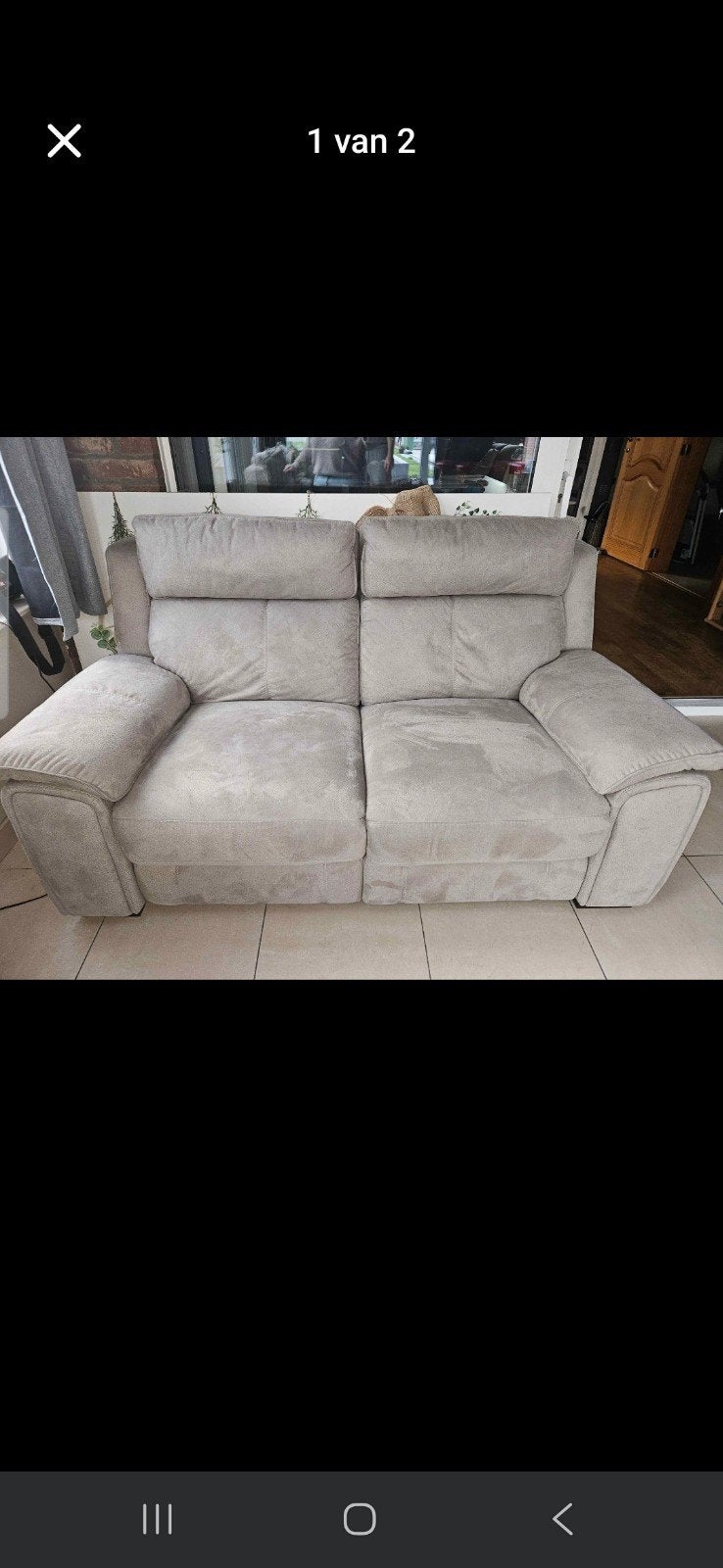 2x2zit relax volledig, Ophalen, Zo goed als nieuw, Minder dan 150 cm