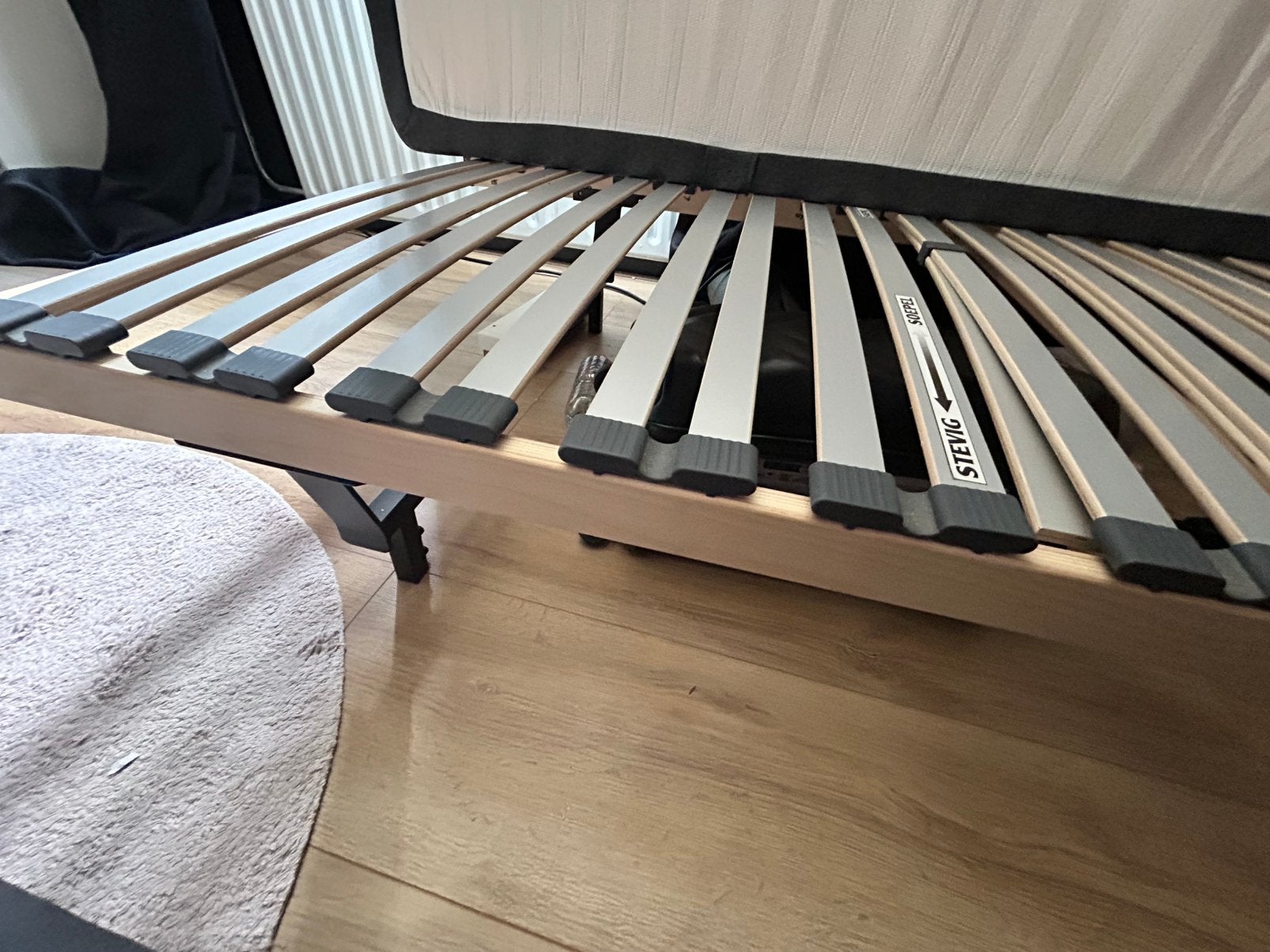 Gratis lattenbodem 90x200, Ophalen, Gebruikt, 90 cm, Eenpersoons