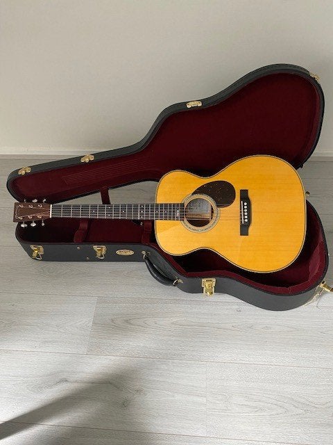 Te koop Martin John Mayer, Ophalen, Zo goed als nieuw, Western- of Steelstringgitaar, Met koffer
