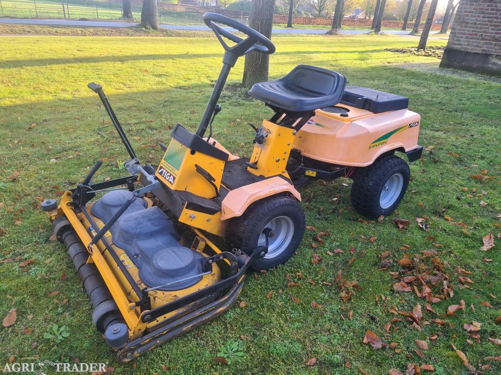 Stiga park frontmaaier mulchmaaier mulch zitmaaier., Ophalen, Gebruikt, -, Niet opgegeven