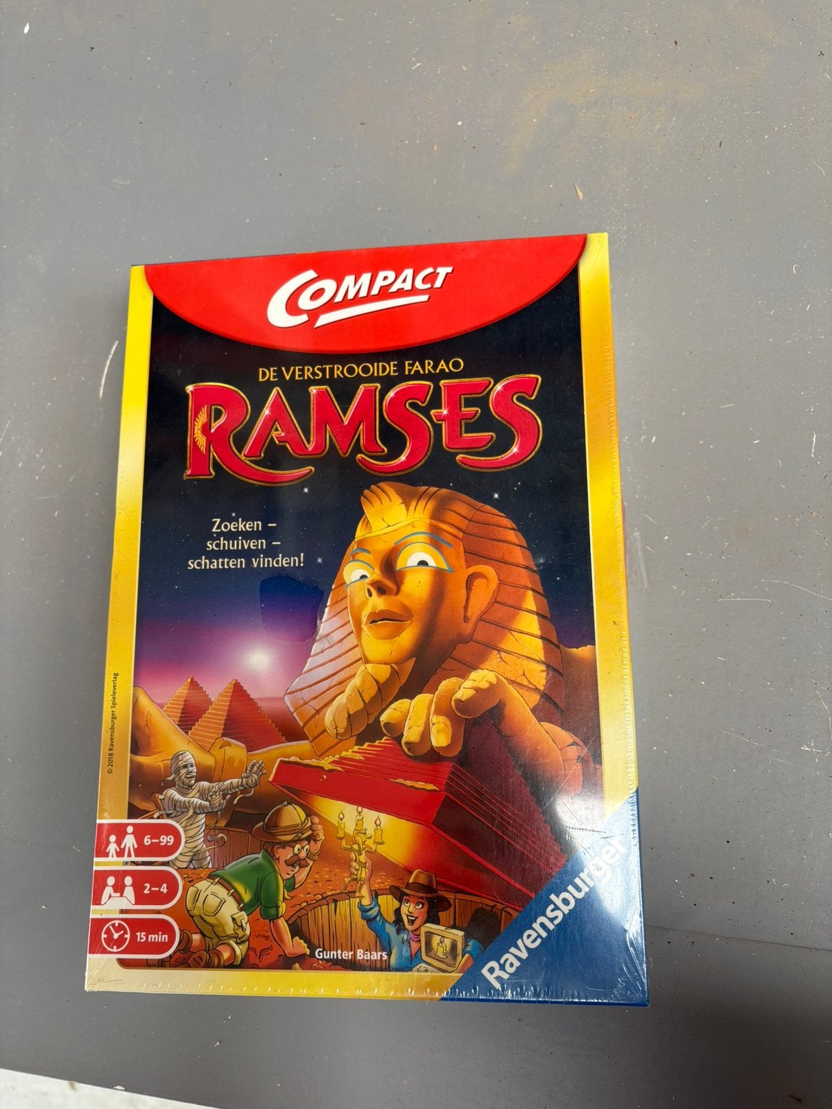 Nieuw Ramses - de verstrooide farao compact versie, Ophalen of Verzenden, Zo goed als nieuw