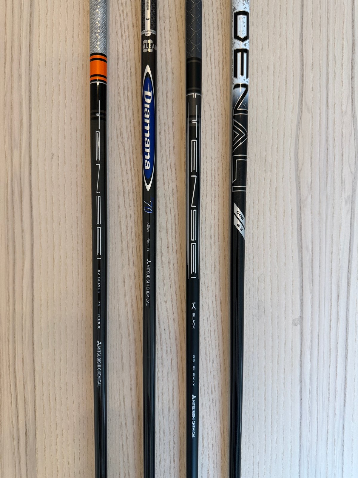 Luxe Driver Shafts Stiff/X-Stiff Flex, Overige merken, Overige typen, Ophalen of Verzenden, A