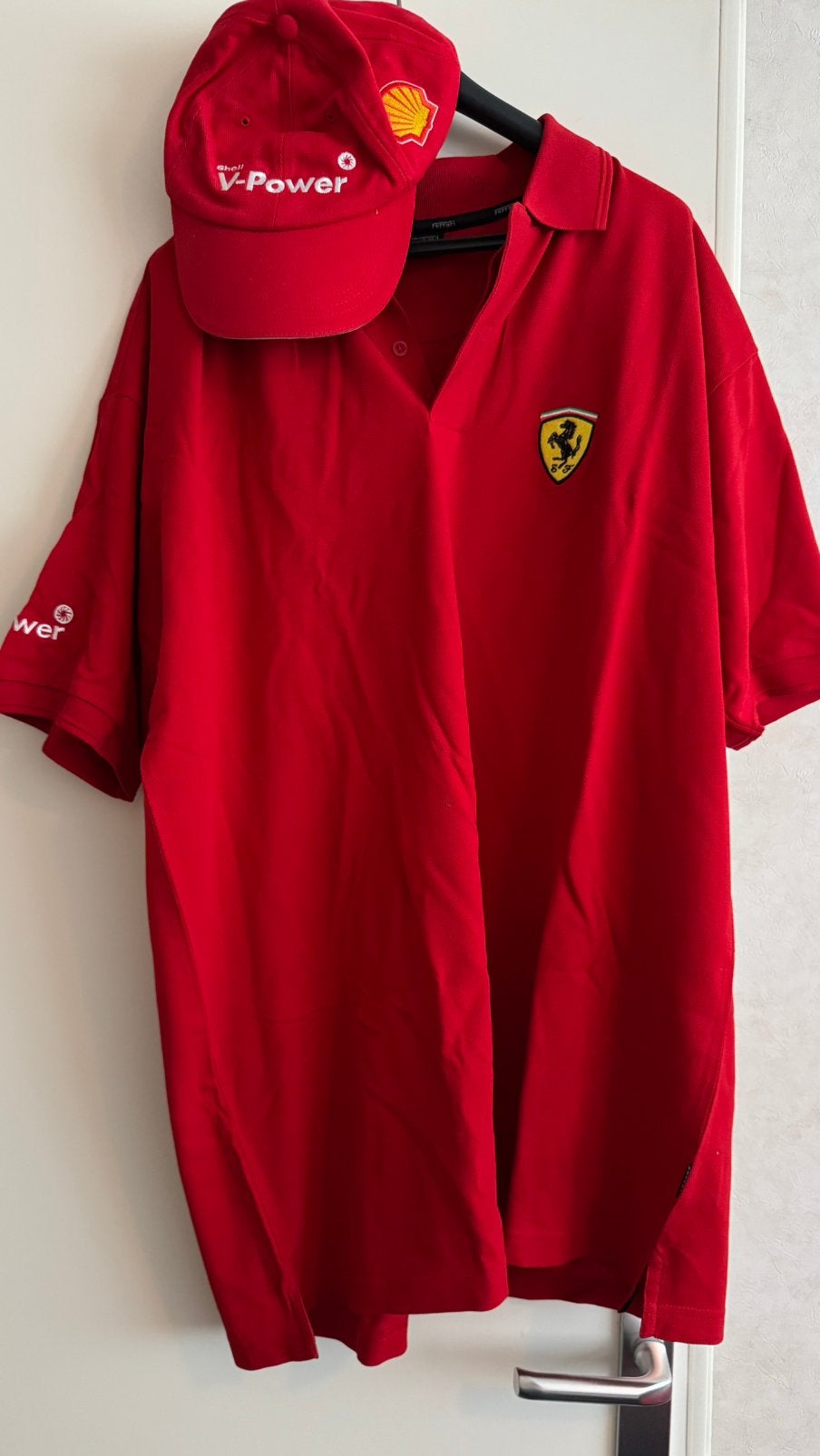 Nieuw Ferrari polo shirt en pet, Kleding | Heren, Ophalen of Verzenden, Nieuw, Overige maten, Rood