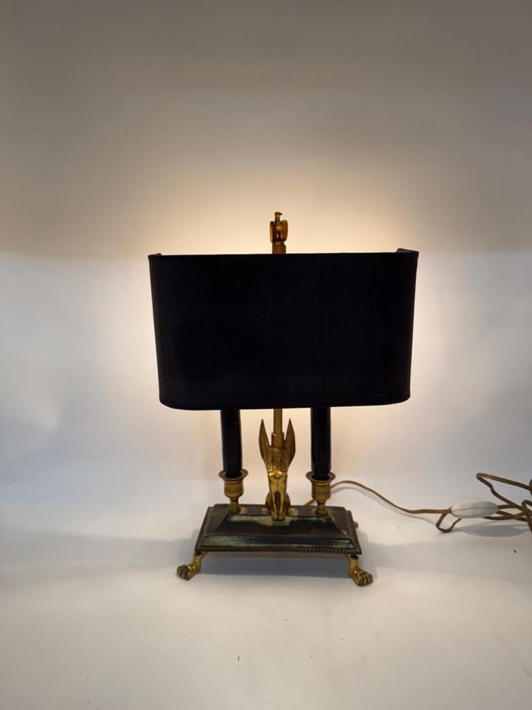 Prachtige Bouillotte Lamp – Lodewijk XVI stijl – 41 cm hoog, Antiek en Kunst, Antiek | Lampen, Ophalen of Verzenden