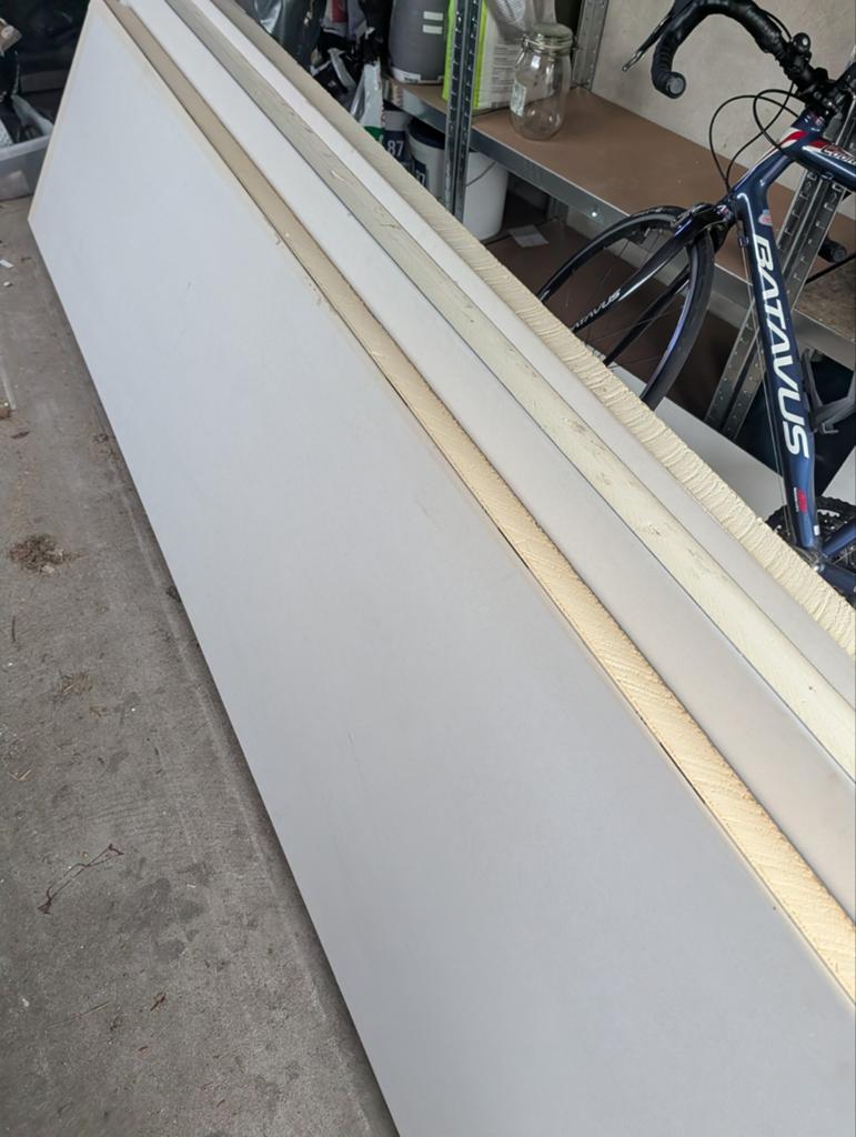 Pir gipsplaten, Ophalen, Nieuw, Hardschuim (Pir), Minder dan 5 m²