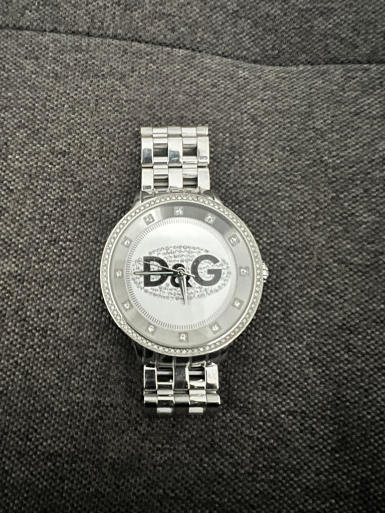 Dolce & Gabbana designer horloge. Zo goed als nieuw, Sieraden, Tassen en Uiterlijk, Horloges | Dames, Staal, Ophalen of Verzenden