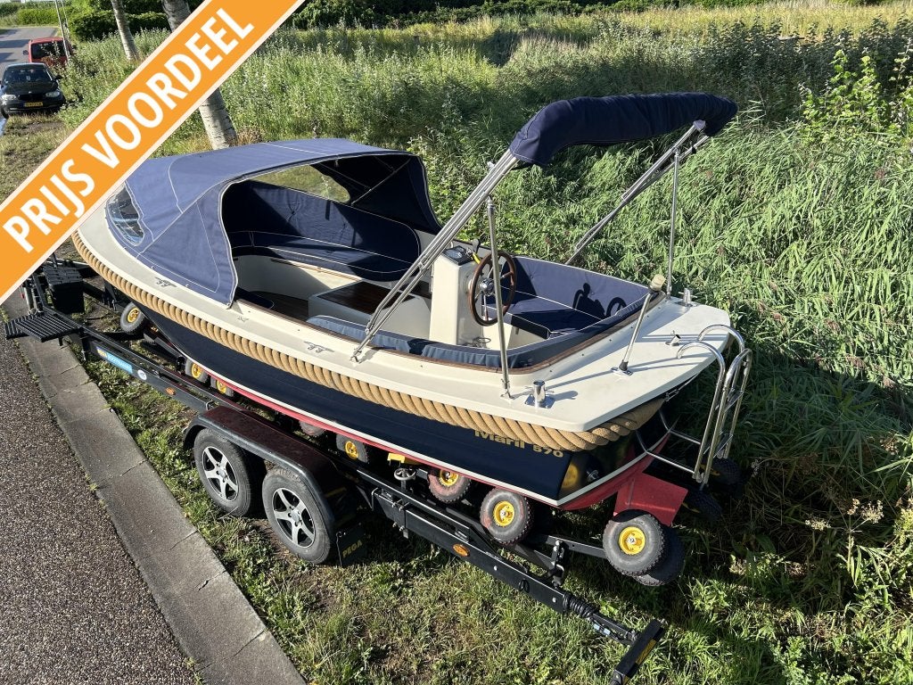 Maril 570| 25 pk Vetus 3 cilinder| biminitop| RVS instaphulp, Binnenboordmotor, Maril, Diesel, 6 m