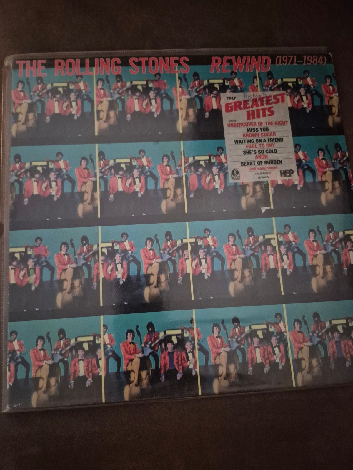The Rolling Stones - Rewind (1971-1984) LP Greatest Hits, Cd's en Dvd's, Vinyl | Rock, LP, Gebruikt, Ophalen of Verzenden, 12 inch