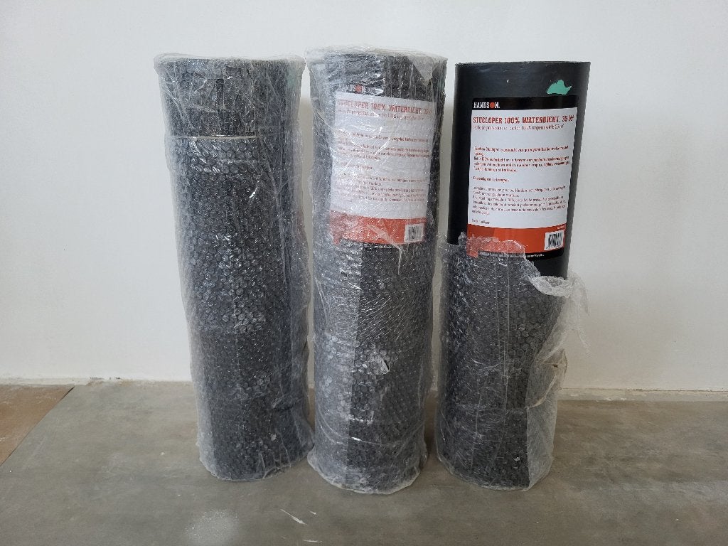 3x Handson Stucloper 100% Waterdicht (Totaal 105 m²) – Nw!, Doe-het-zelf en Verbouw, Zeil en Folie, Ophalen, Nieuw, 15 m² of meer