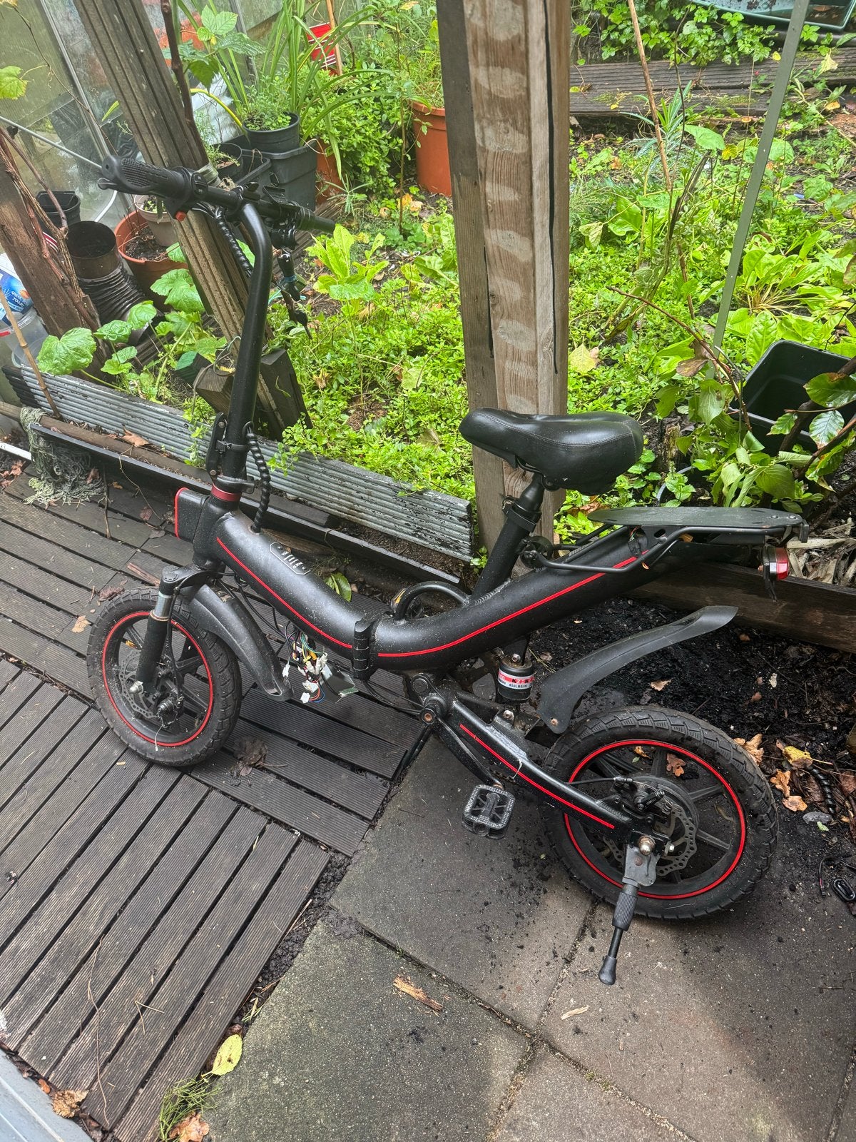 Compacte opvouwbare elektrische fiets, Gebruikt, Minder dan 47 cm, 30 tot 50 km per accu, Ophalen