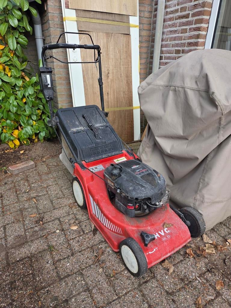 HVC Benzine Grasmaaier met Briggs & Stratton Motor, Ophalen, Cirkelmaaier, Gebruikt, HVC