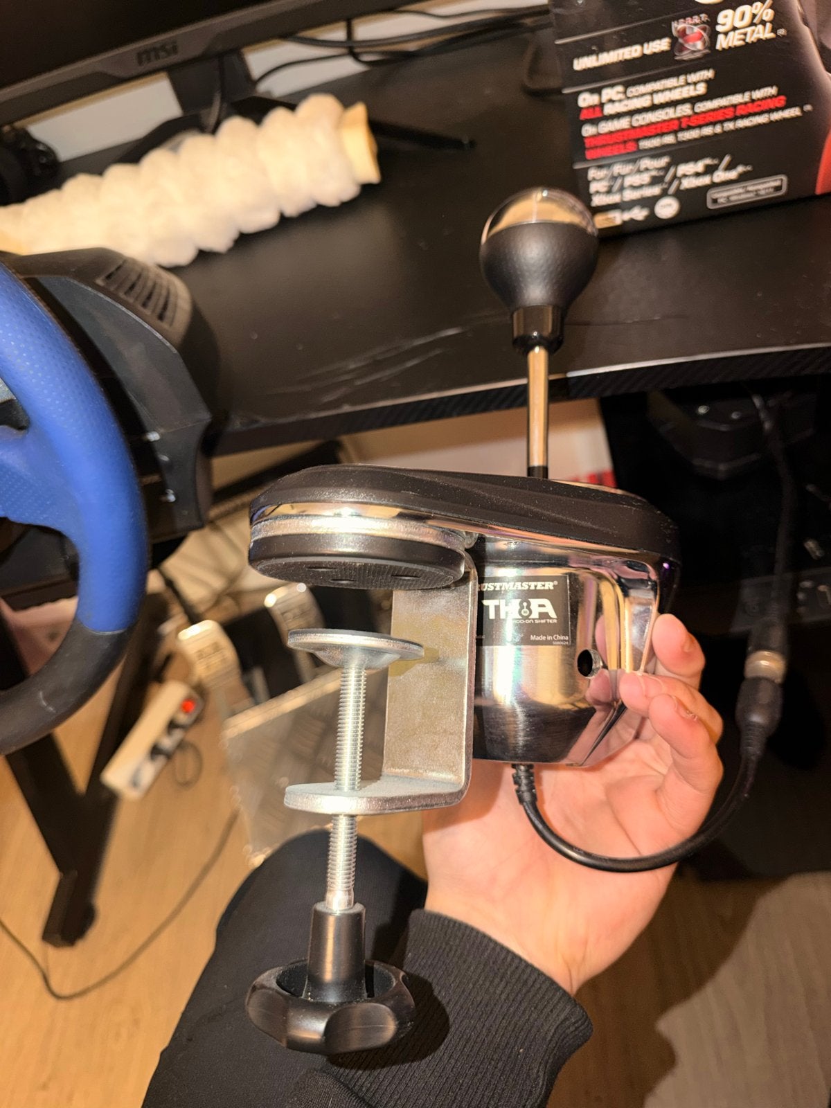 Volledige Thrustmaster set - Zo goed als nieuw! MOET WEG ‼️, Ophalen, Racestuur, Zo goed als nieuw, Thrustmaster