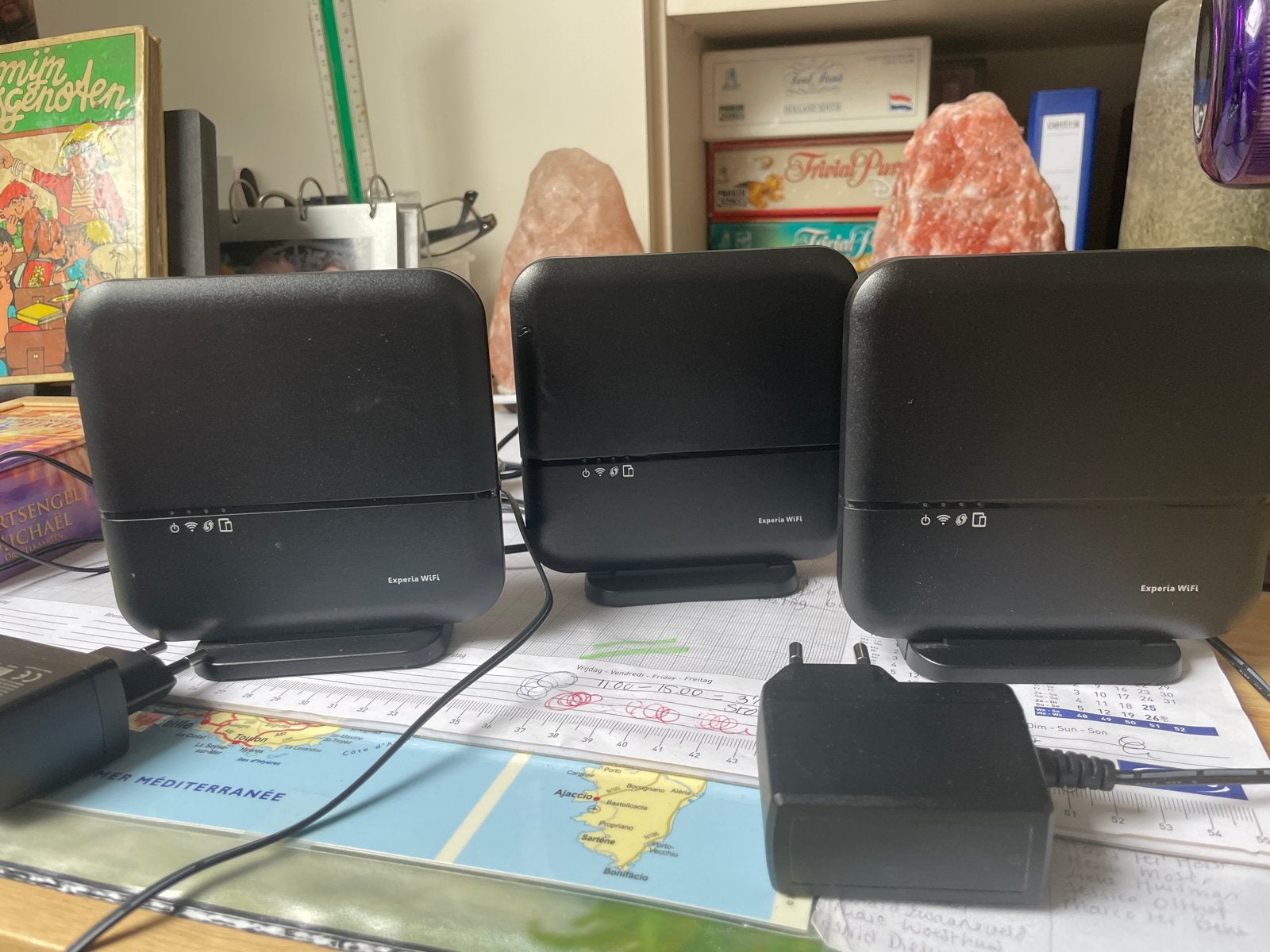 KPN Experia WiFi versterkers (3 stuks), Ophalen of Verzenden, Gebruikt, Router