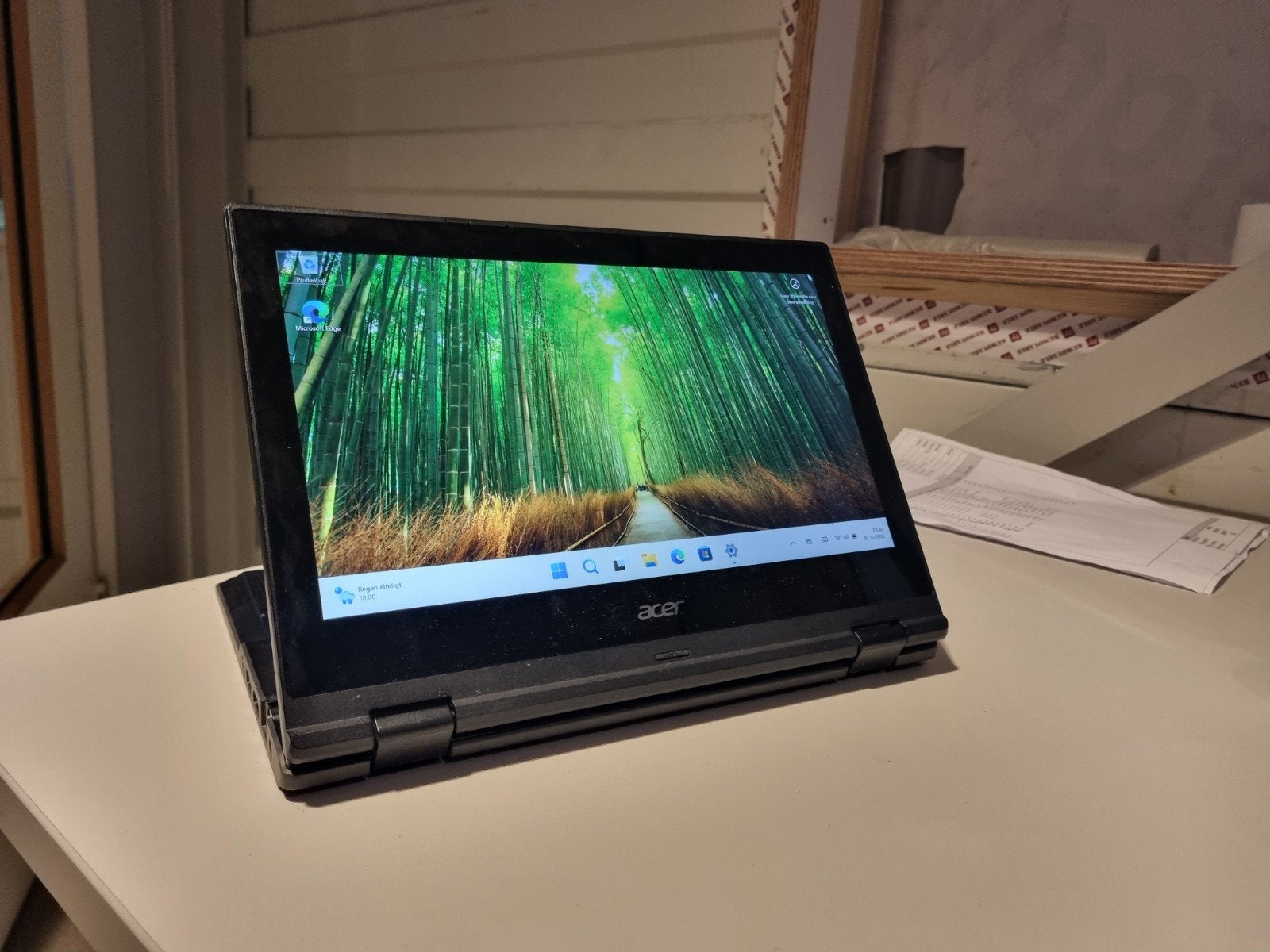 Acer 11,6inch Full HD Touchscreen/Windows 11 Pro Education, Met touchscreen, Ophalen of Verzenden, Zo goed als nieuw, SSD