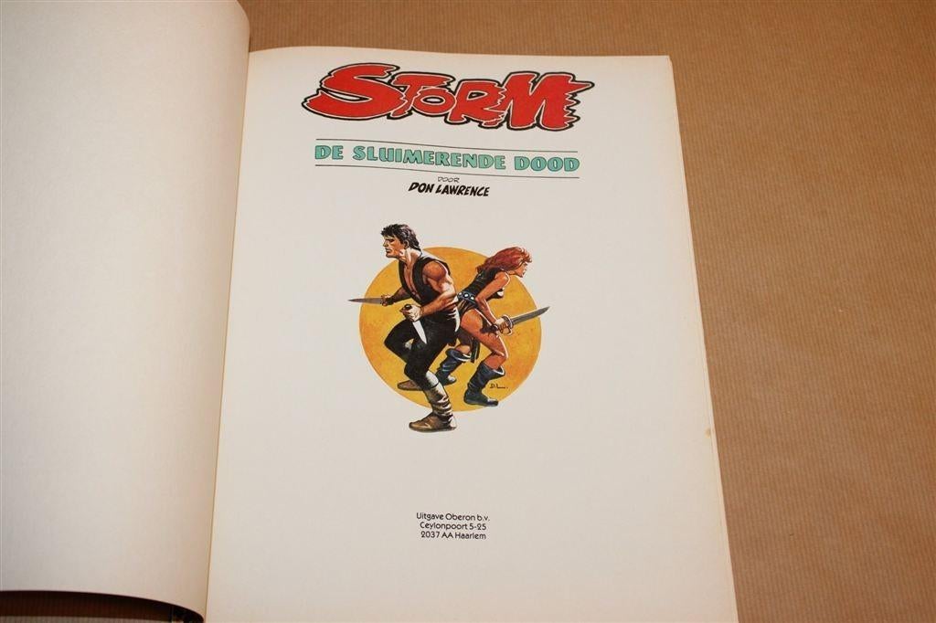 Storm 9 — De Sluimerende Dood [1e Druk 1982], Boeken, Eén stripboek, Ophalen of Verzenden, Gelezen