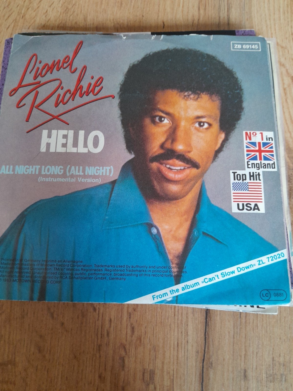 lionel richie 7inch hello, Ophalen of Verzenden, Zo goed als nieuw, Pop