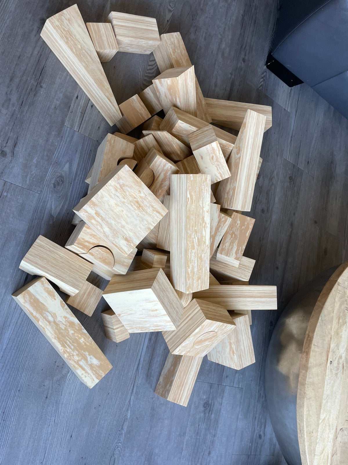 Grote bouwblokken/haagse blokken/bouwhoekblokken foam, Ophalen of Verzenden, Zo goed als nieuw