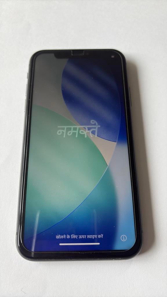 IPhone 11 128 Gb met project glas, Telecommunicatie, Mobiele telefoons | Apple iPhone, 80 %, Zwart, Zonder simlock, Zonder abonnement
