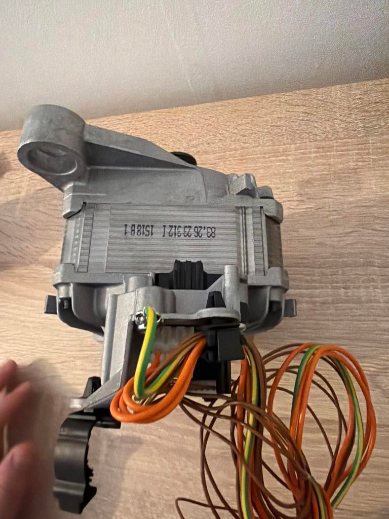Wasmachine motor en aandrijfriem, Witgoed en Apparatuur, Onderdelen en Toebehoren, Ophalen, Gebruikt
