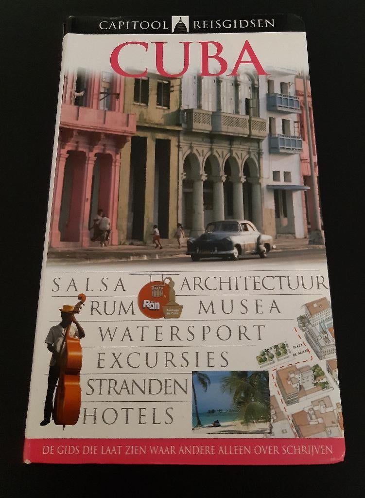 Cuba Capitool Reisgids 324 blz., Boeken, Reisgidsen, Gelezen, Reisgids of -boek, Noord-Amerika, Capitool, Ophalen of Verzenden
