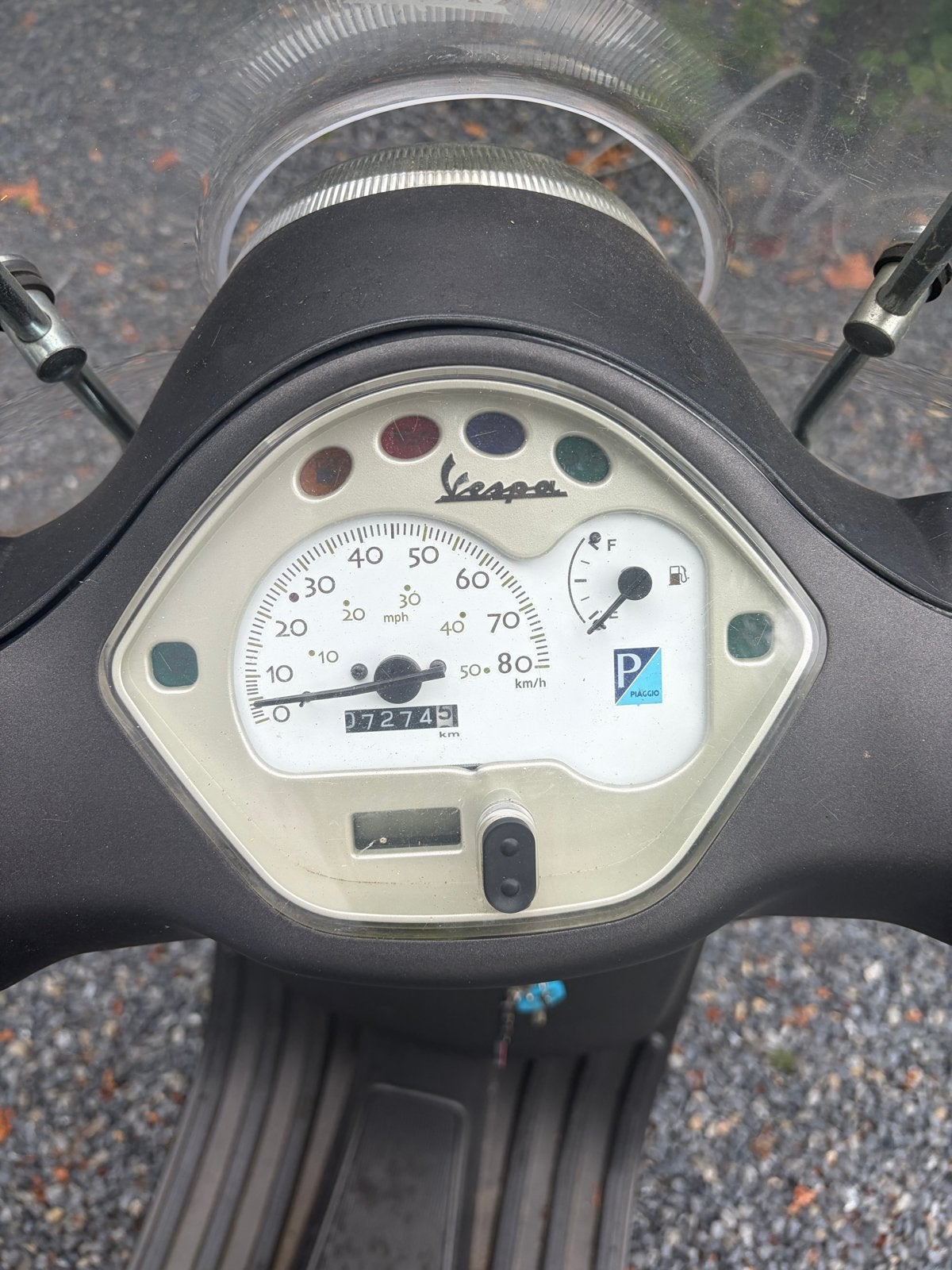 Vespa LX 50 scooter - Snelheidsmeter defect, veroest onder, Ophalen, Gebruikt, Maximaal 45 km/u, Benzine