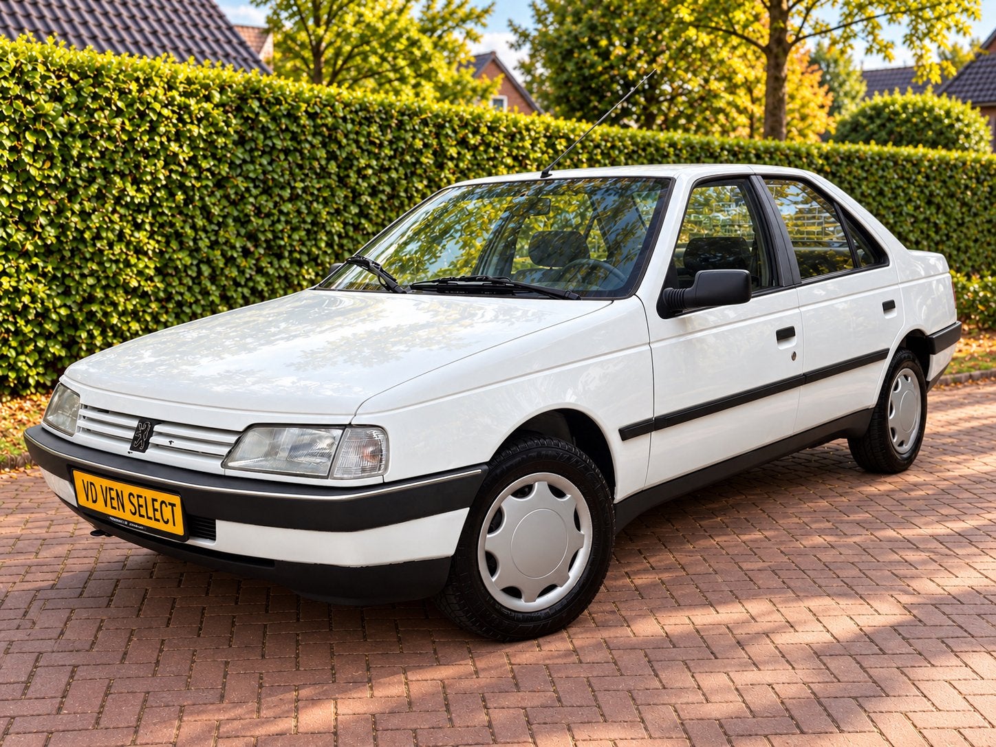 Peugeot 405 gli AUTOMAAT / TREKHAAK/ St BEKR, Auto's, Stof, 1250 kg, Zwart, 4 cilinders