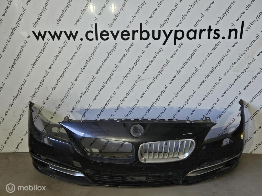 Voorbumper originl BMW 5-serie F10 LCI ('13-'17) 51117331706, Gebruikt, Voor, Ophalen of Verzenden, Bumper
