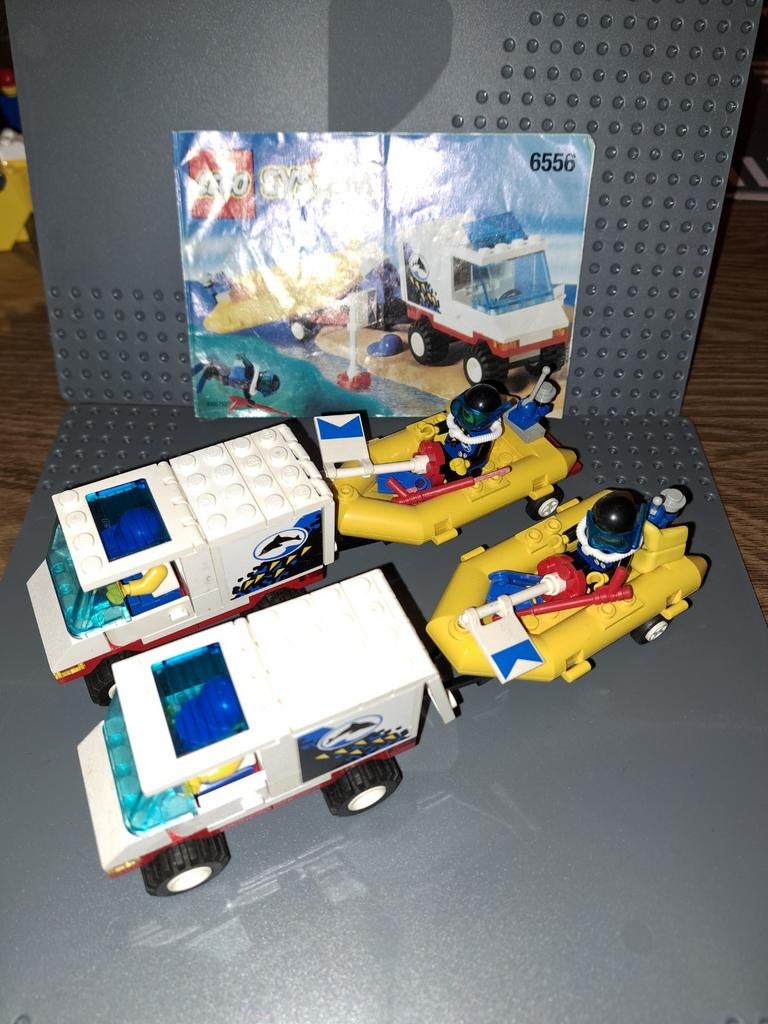 Lego sets en een bak van alles wat, Ophalen