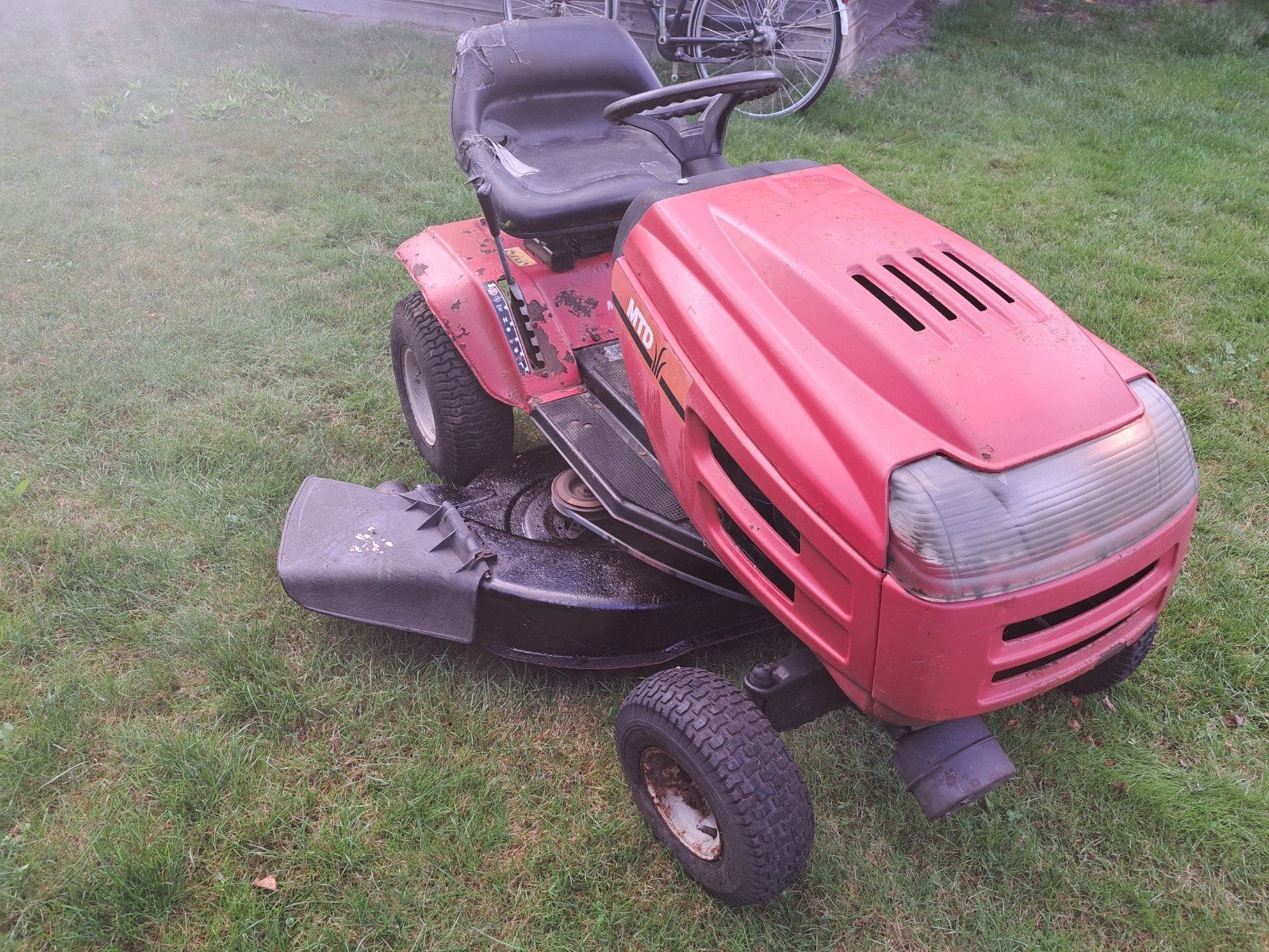 mtd zitmaaier. koopje, Tuin en Terras, Ophalen, Gebruikt