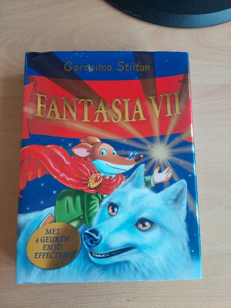 Aangeboden zgna leesboek Fantasia VII, Ophalen, Fictie algemeen, Geronimo Stilton, Zo goed als nieuw