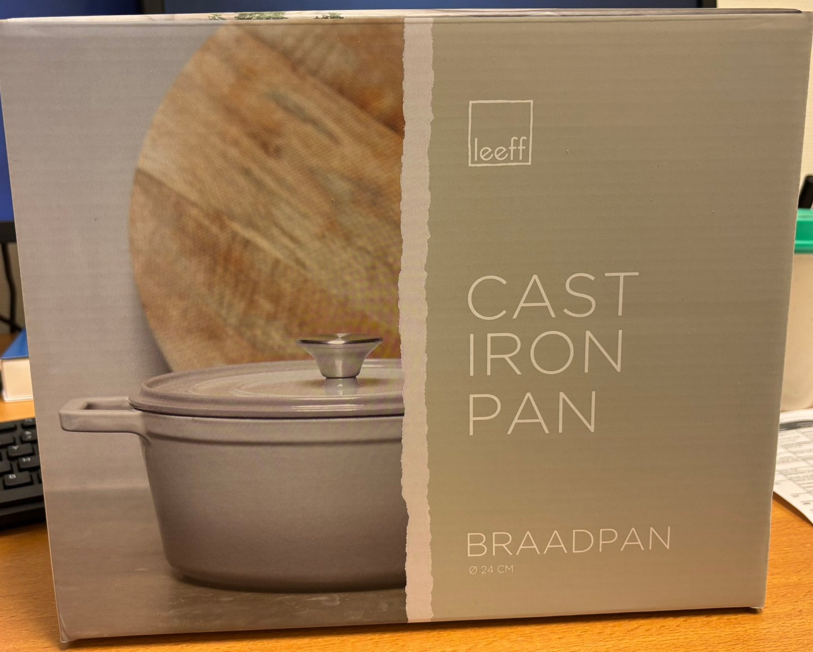 Grijze braadpan, Ophalen, Nieuw