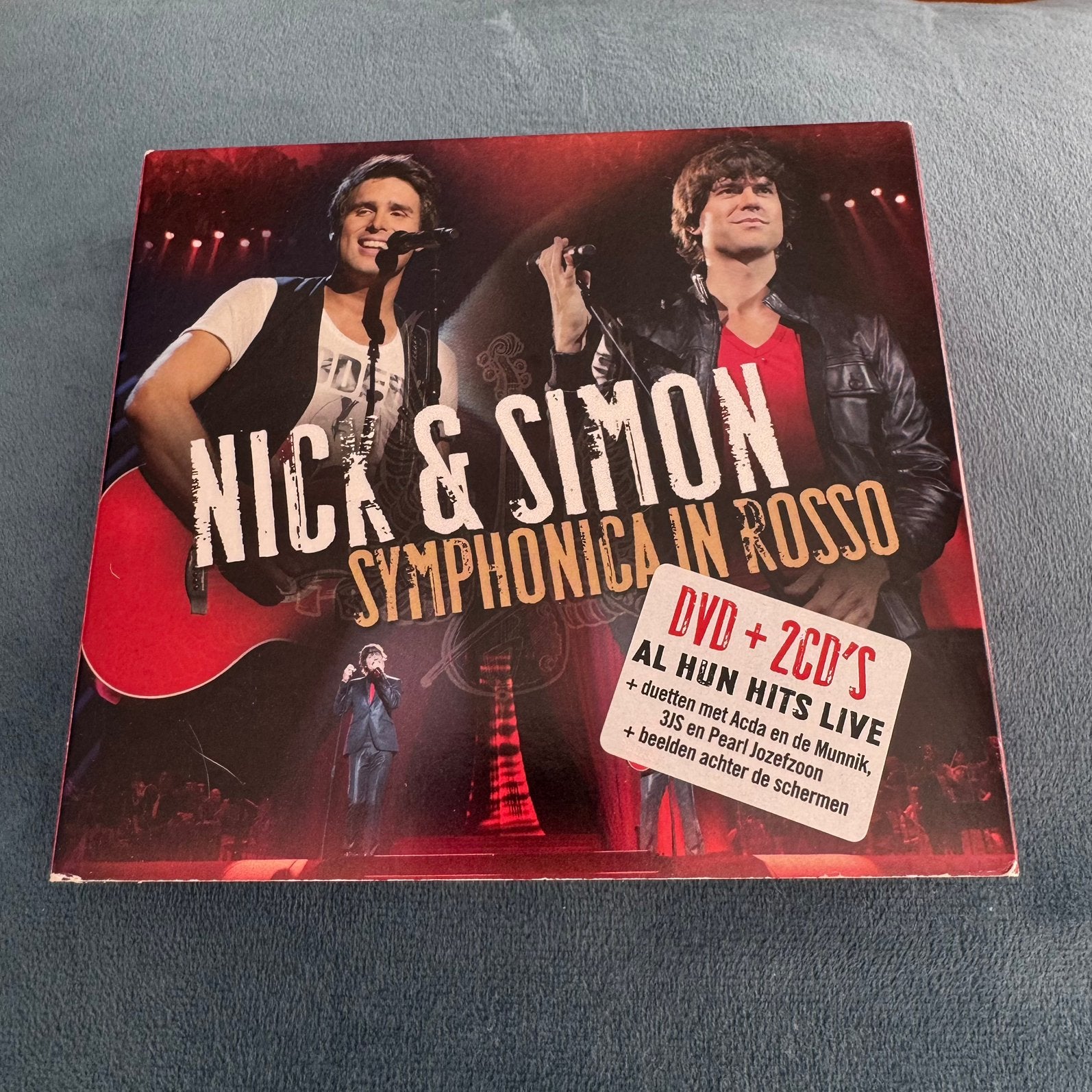 Nick & Simon symphonica in rosso DVD + CD’s, Cd's en Dvd's, Alle leeftijden, Ophalen of Verzenden, Zo goed als nieuw, Concert