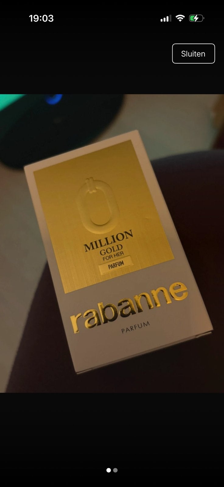 Paco rabanne parfum, Ophalen of Verzenden, Gebruikt