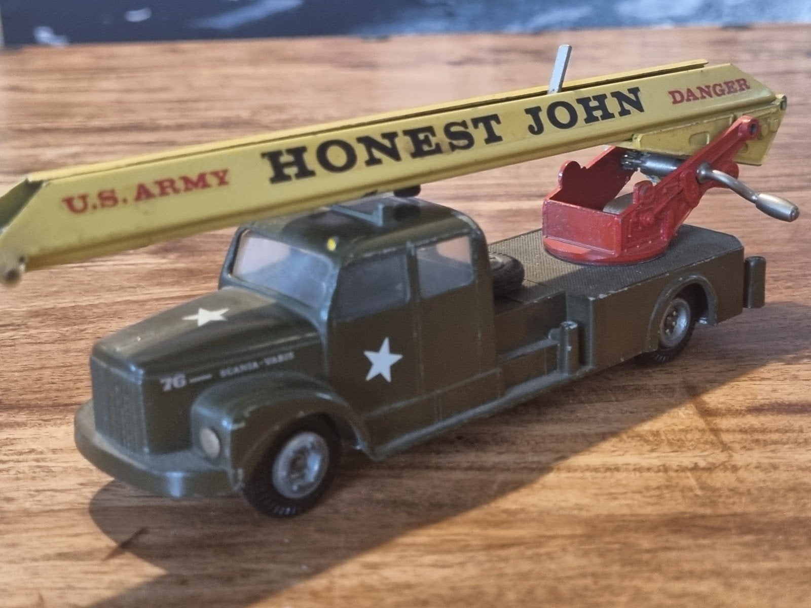 Teckno Scania-Vabis 'Honest John' U.S. Army, Ophalen of Verzenden, Gebruikt, Bus of Vrachtwagen, Tekno