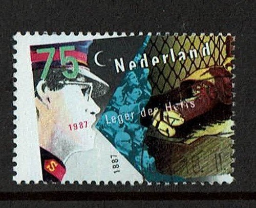 Nederland plaatfout NVPH Mast 1369 pm17 gestempeld, Verzenden, Na 1940, Gestempeld