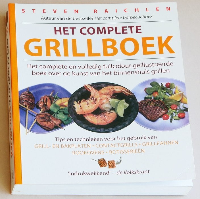 Steven Raichlen:  Het complete grillboek, Ophalen of Verzenden, Zo goed als nieuw, Steven Raichlen