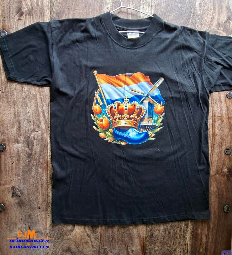 Zwart OZ Smart Wear T-shirt XL Koningsdag, Zwart, Ophalen of Verzenden, Oz, Maat 56/58 (XL)