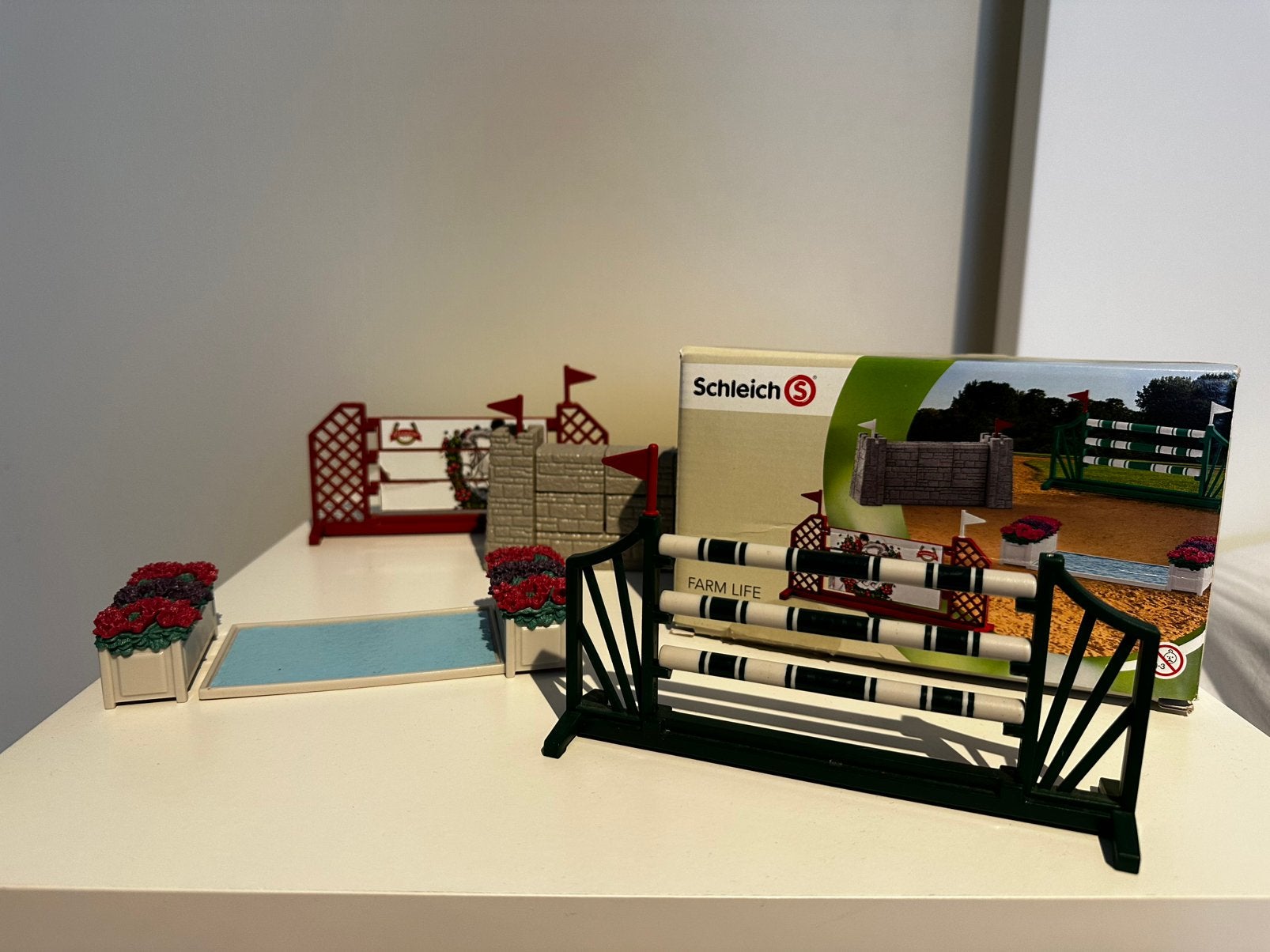 Schleich Horse Club Springparcours (42271), Verzenden, Zo goed als nieuw