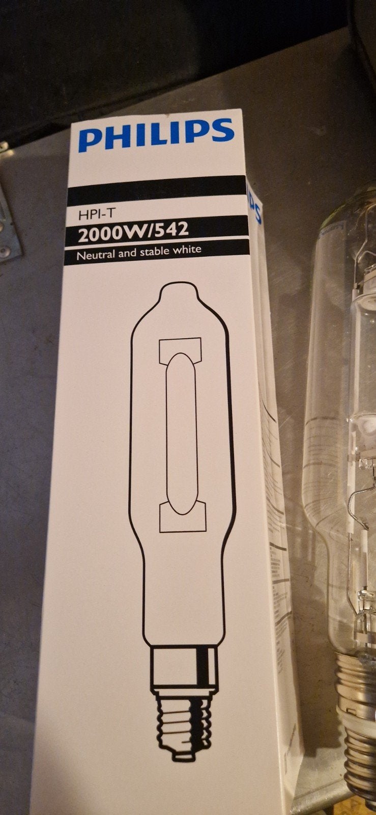 Philips HPI-T 2000W/542 E40 380V lamp, Ophalen of Verzenden, Nieuw