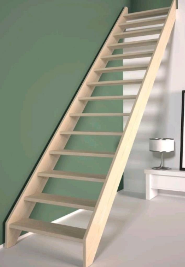 Molenaarstrap _ Steektrap, (Nieuw), Ophalen, Nieuw, Trap, 2 tot 4 meter