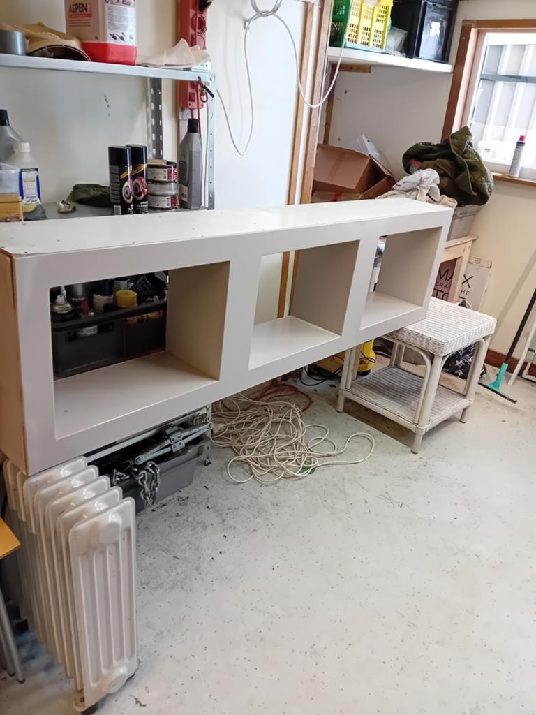 Design vakkenkast voor aan de wand, Ophalen, Gebruikt, Minder dan 150 cm, Minder dan 100 cm