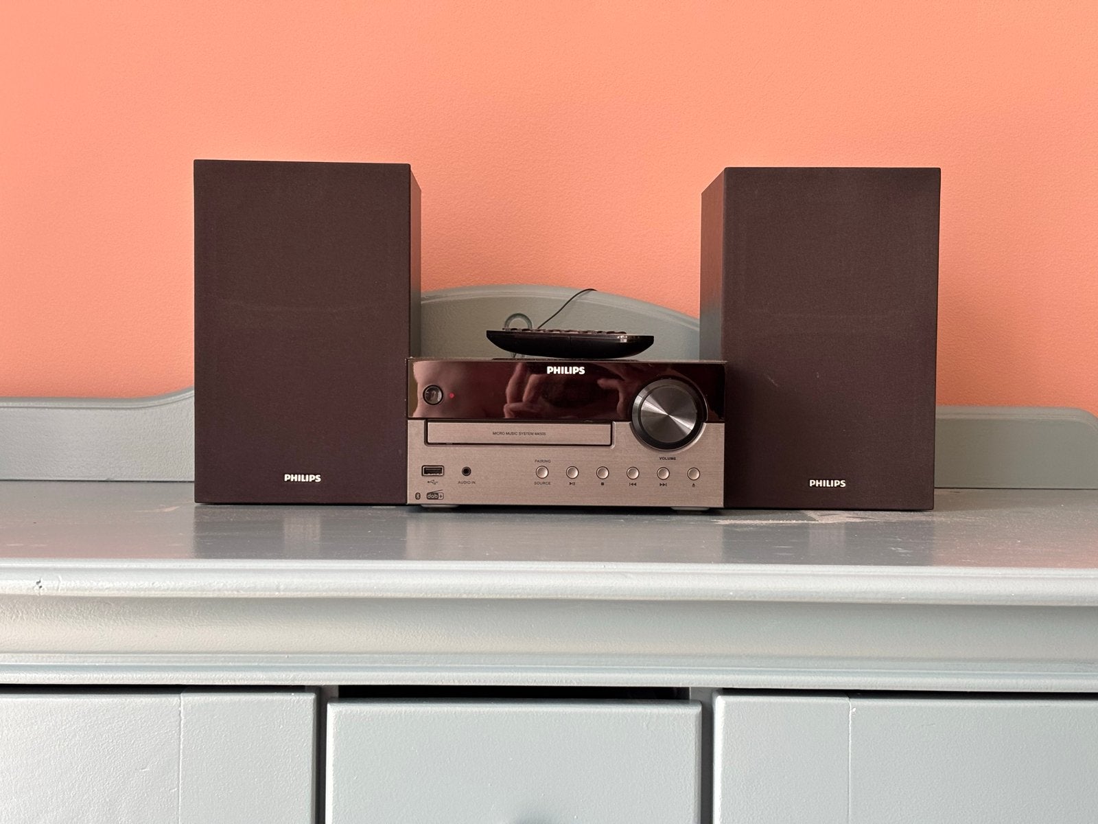 Philips Micro Music System M4505 met DAB+ en Bluetooth, Philips, Ophalen of Verzenden, Zo goed als nieuw, Microset