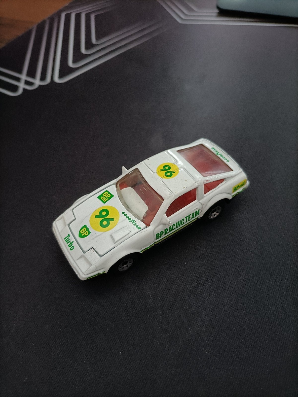 Matchbox Nissan 300 ZX Turbo BP Racing Team (1986), Ophalen of Verzenden, Gebruikt