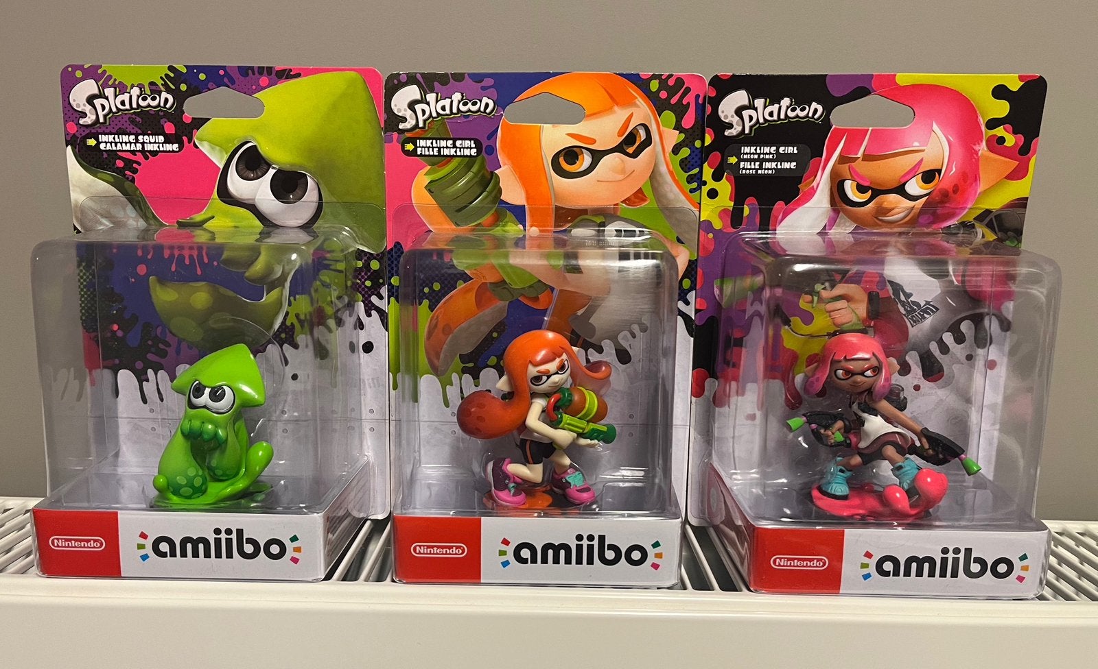 3 Splatoon Amiibo's, Ophalen of Verzenden, Nieuw