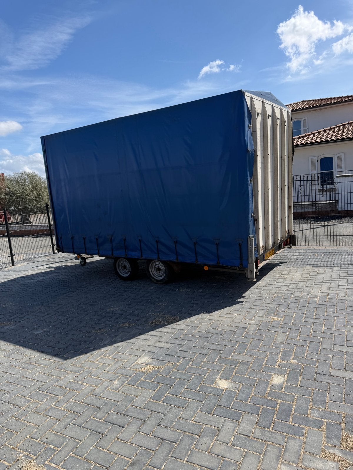 Hapert Aanhangwagen 4.10m lang, 2.1m hoog, Auto diversen, Aanhangers en Bagagewagens, Ophalen of Verzenden, Gebruikt