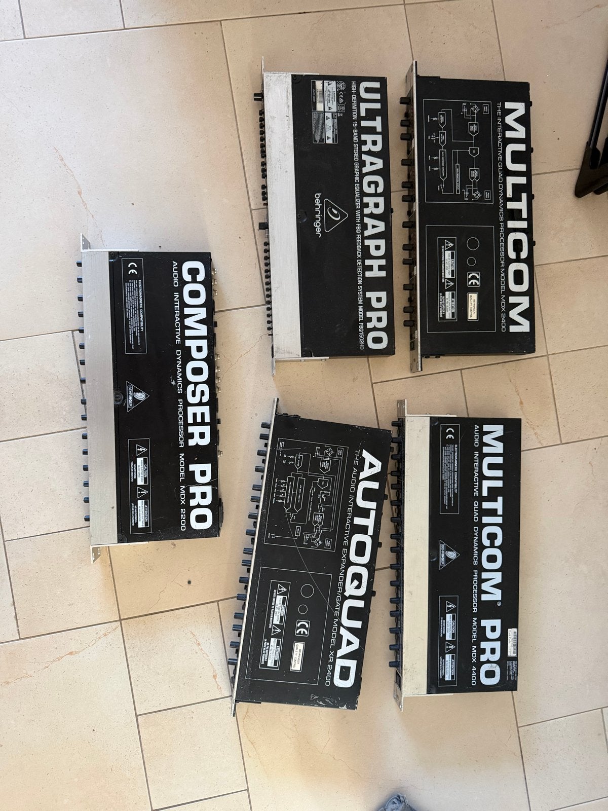 Behringer Audio Processors Bundel: Alles in één keer kopen, Muziek en Instrumenten, Ophalen of Verzenden, Gebruikt