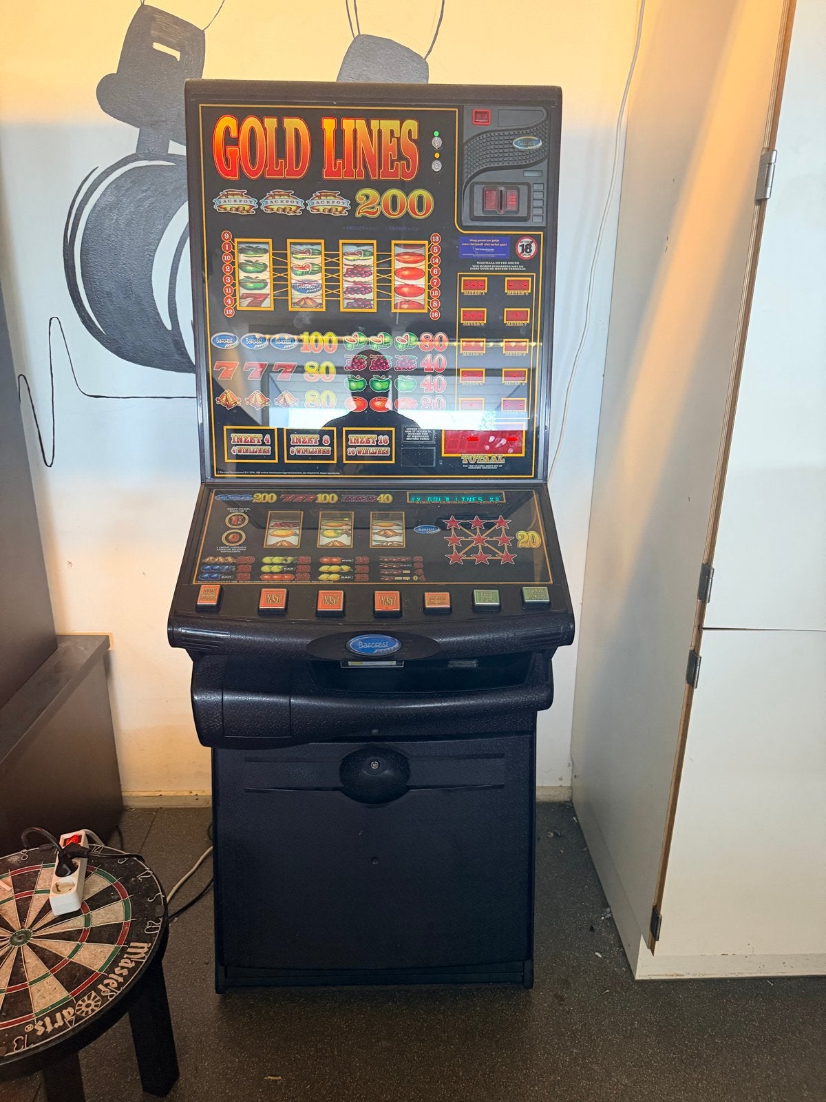 Gokkast Gold Lines - Klassieke Fruitautomaat, Euro, Ophalen of Verzenden, Gebruikt