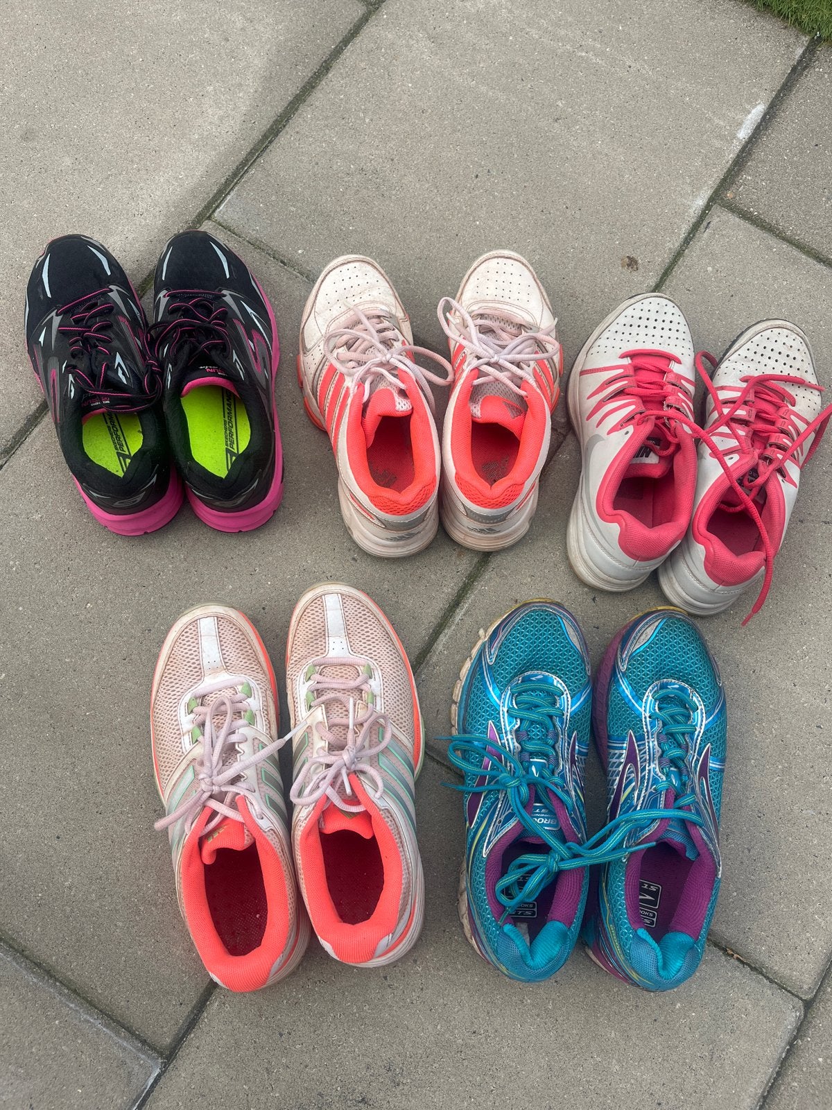 TEAB!Hardloop-&tennisschoenen dames - Diverse merken + maten, Sport en Fitness, Loopsport en Atletiek, Overige merken, Gebruikt