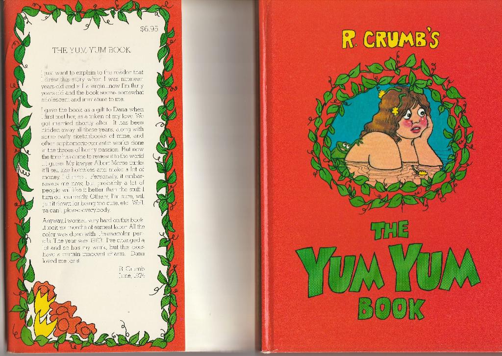 The Yum Yum Book - Robert Crumb - Scrimshaw Press 1975, Boeken, Strips | Comics, Amerika, Ophalen of Verzenden, Robert Crumb, Gelezen
