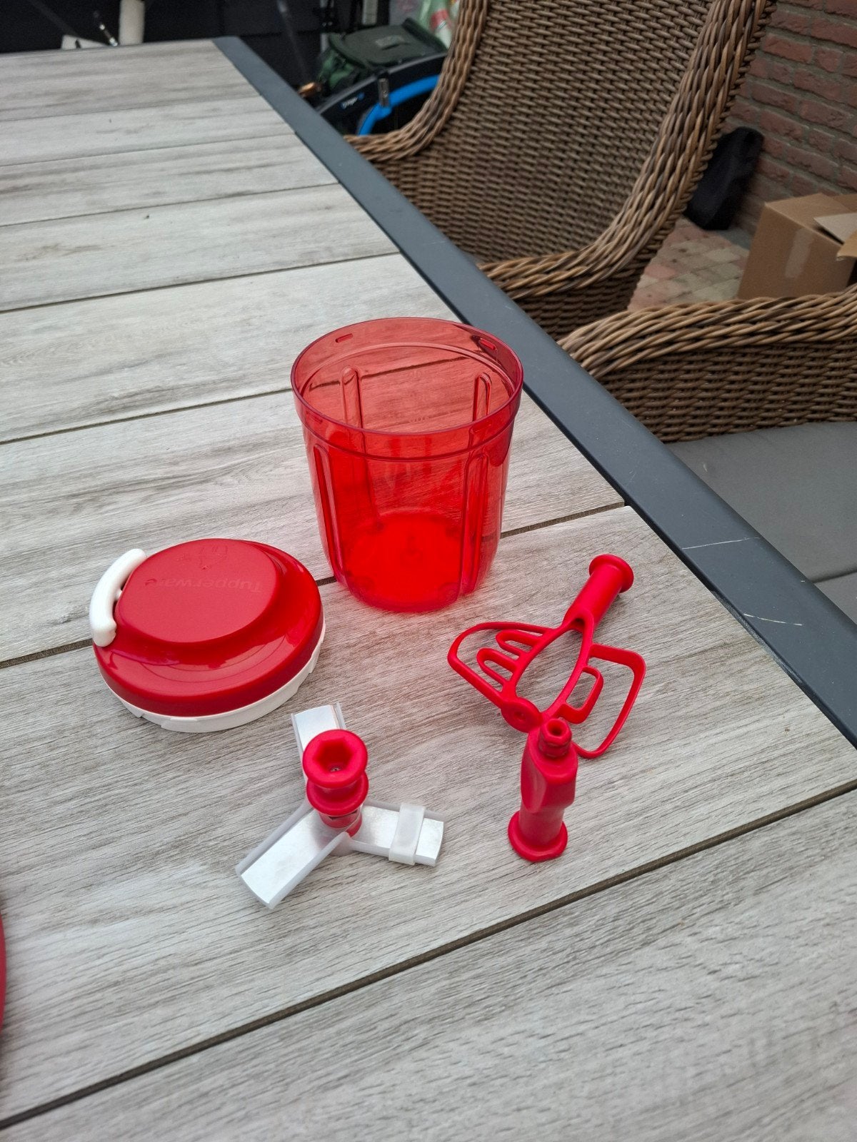 Tupperware handmixer nieuw, Ophalen of Verzenden, Nieuw, Overige typen